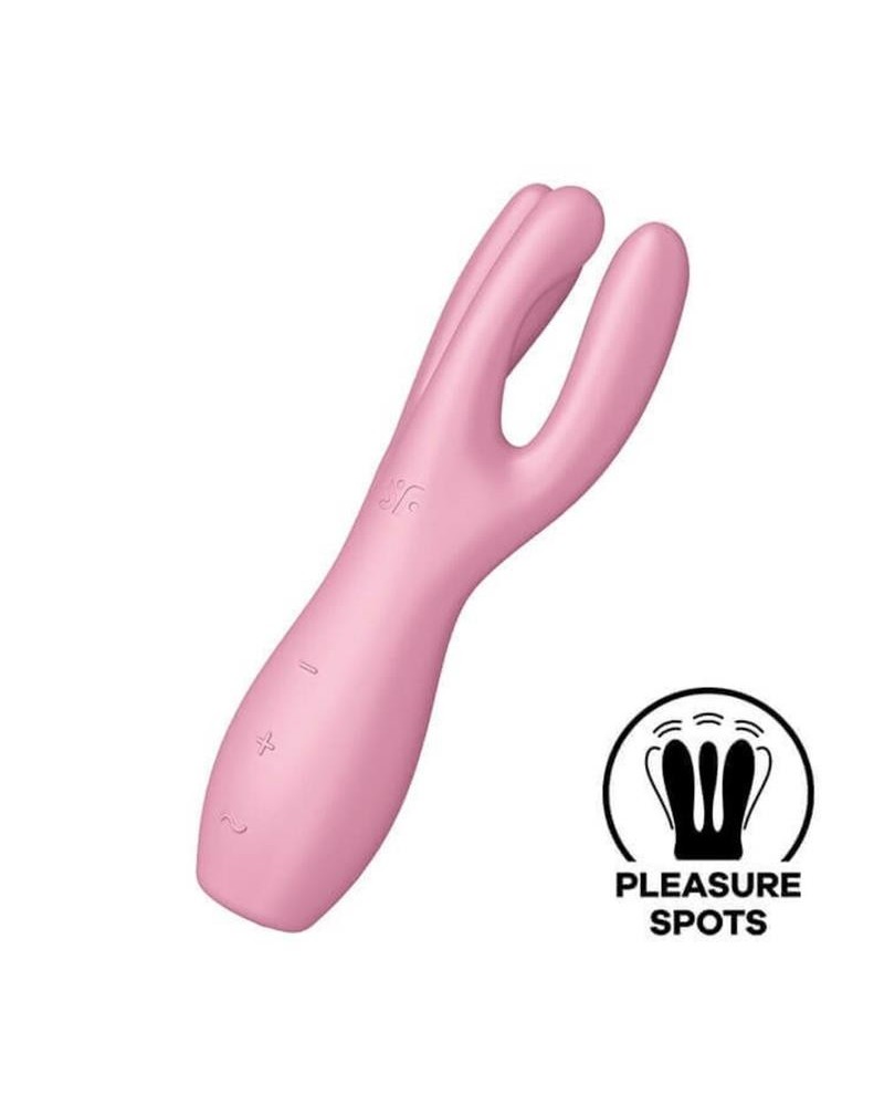 threesome 3 lay-on vibe 3 motors rose