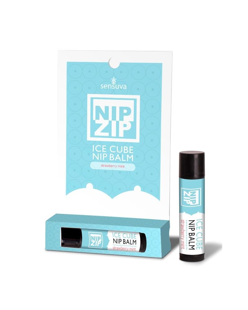 nip zip refreshing balm for nipples unisex strawberry mint 4 gr