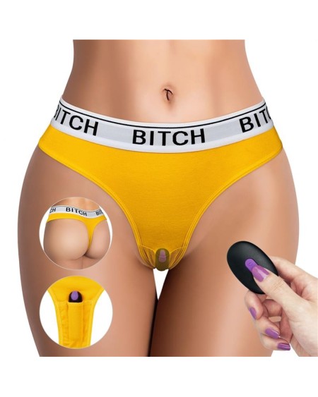 open panties with vibrant bullet and remote control size m