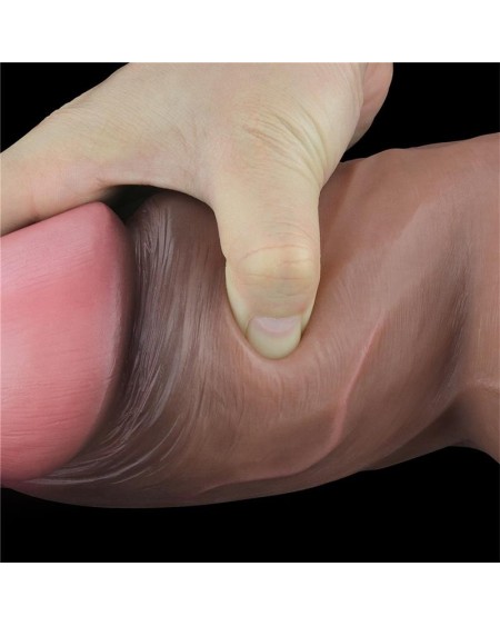 dual layered platinum silicone dildo 7