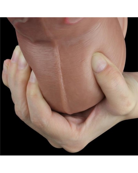 dual layered platinum silicone dildo 7