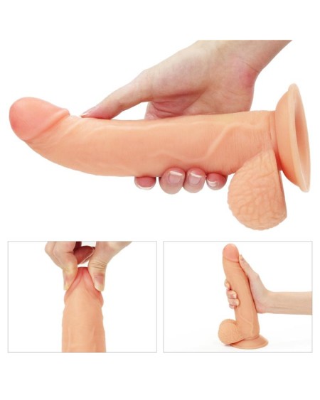 strap-on with vibrant dildo and remote control 8.5