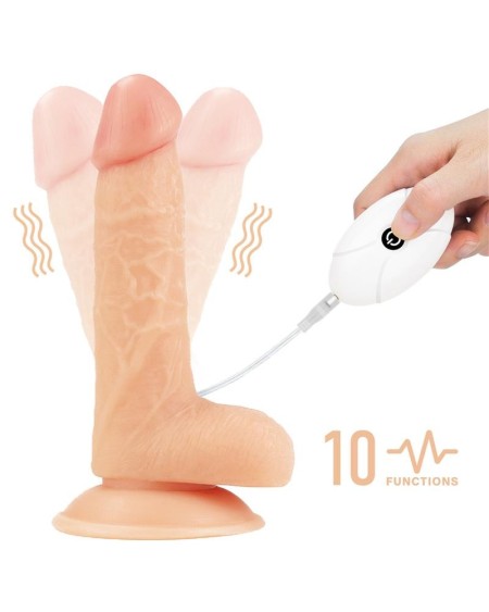 strap-on with vibrant dildo and remote control 7.0