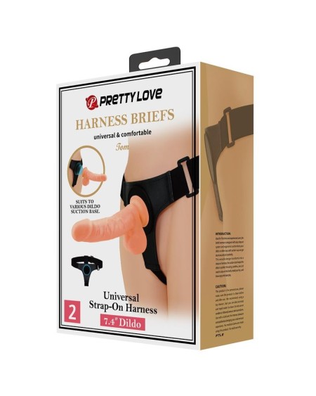 tom harness with dildo 7.4