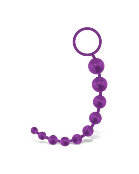 g.flex bendable thai anal beads violet