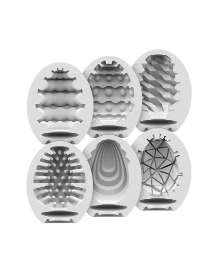 set 6 units masturbador egg
