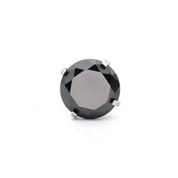 Clou d'oreille Diamond Noir