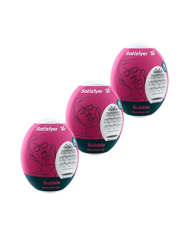 set 3 masturbator egg bubble model