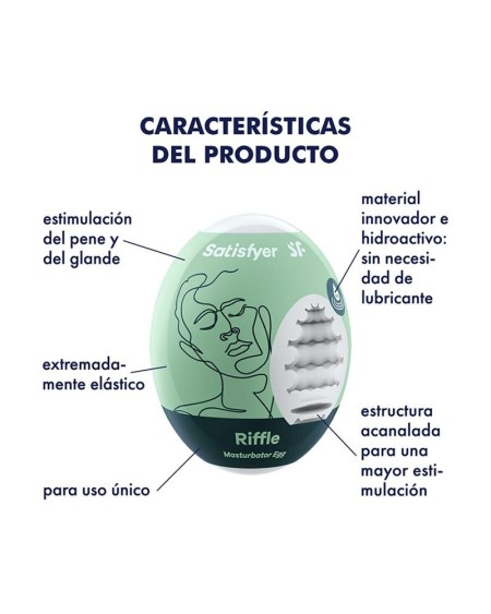 set 3 masturbator egg riffle model