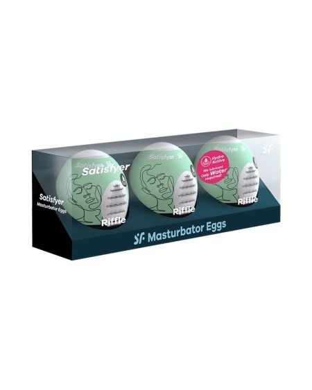 set 3 masturbator egg riffle model
