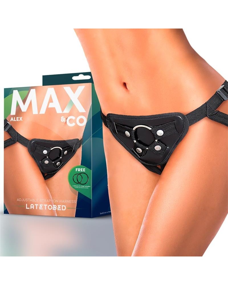 alex adjustable strap-on harness