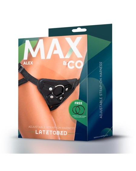 alex adjustable strap-on harness