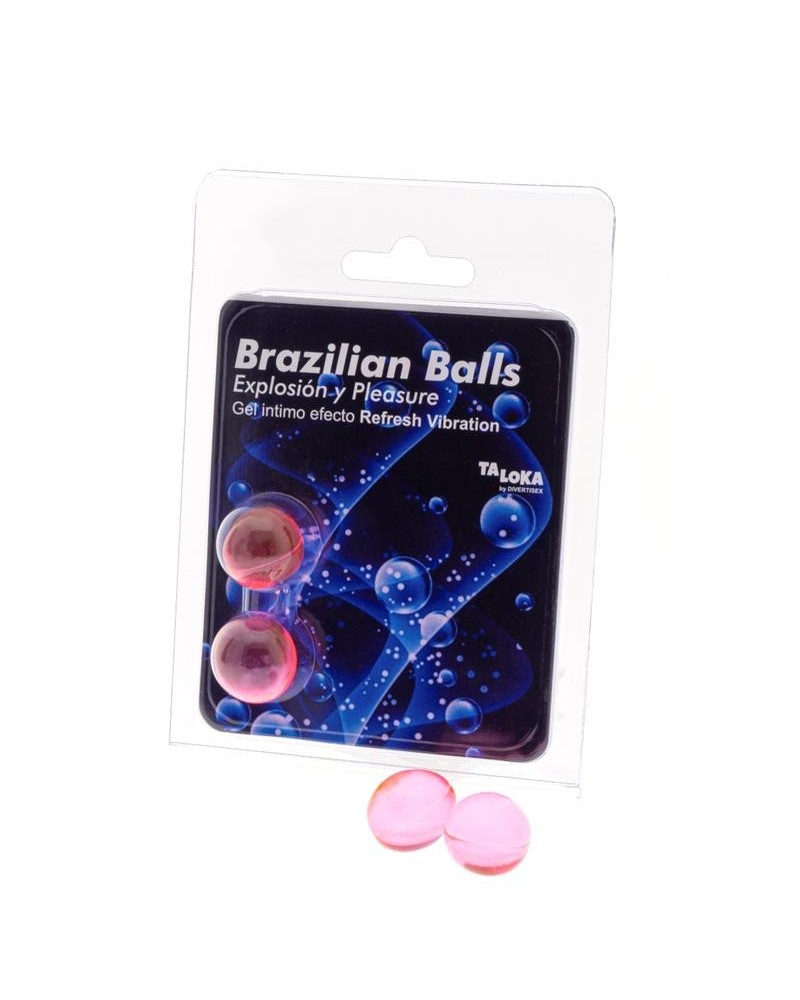 set 2 brazilian balls refresh vibration effect