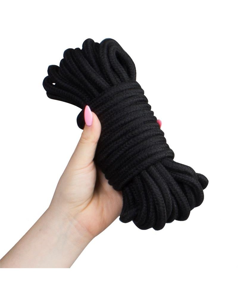 bondage rope 10 m noir