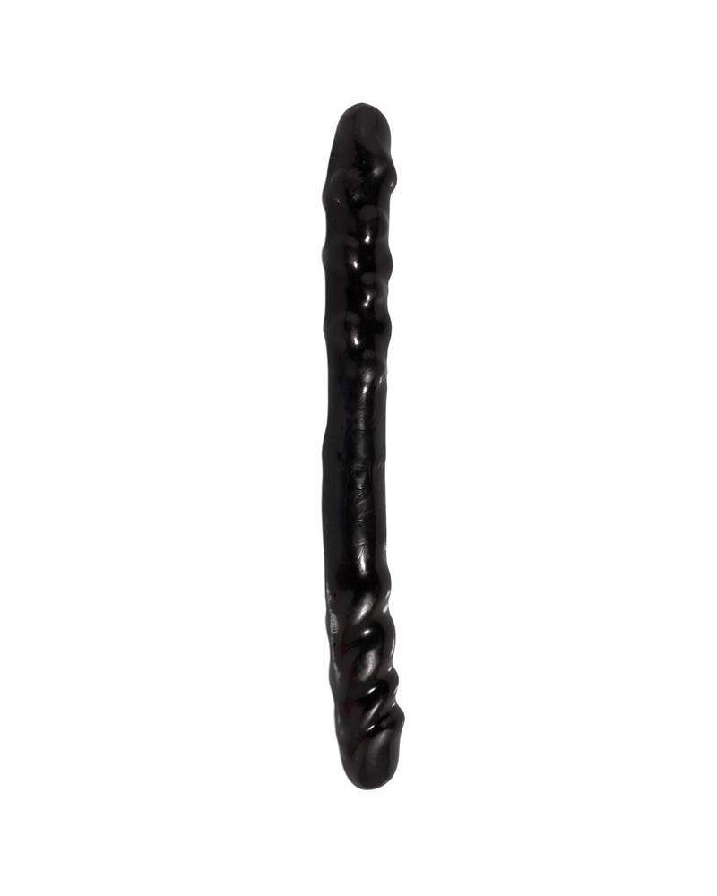double dildo 40,6 cm noir