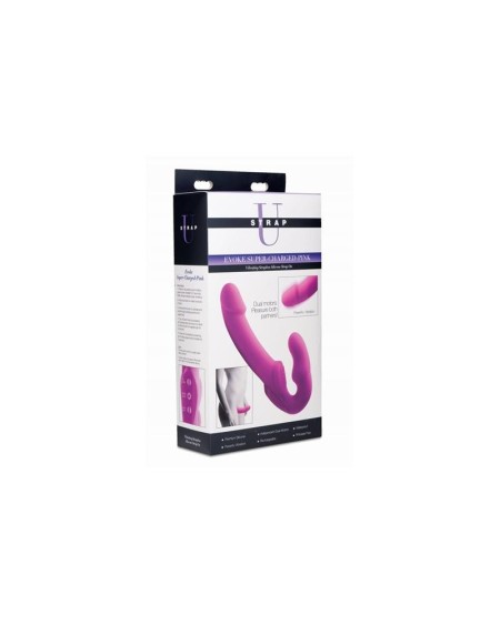 evoke vibrant strapless strap-on rose