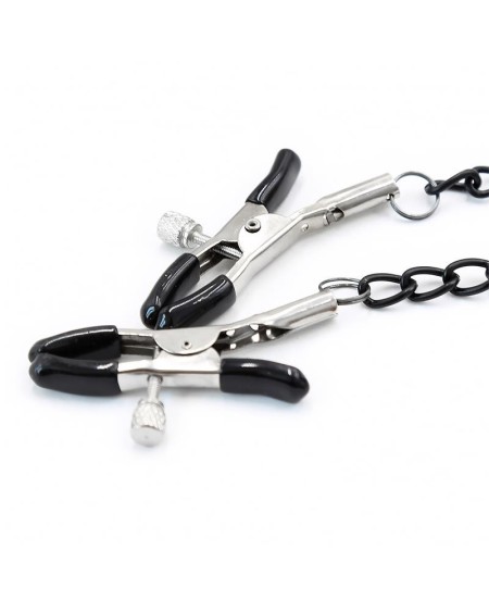 o ring gag and nipple clamps vegan leather