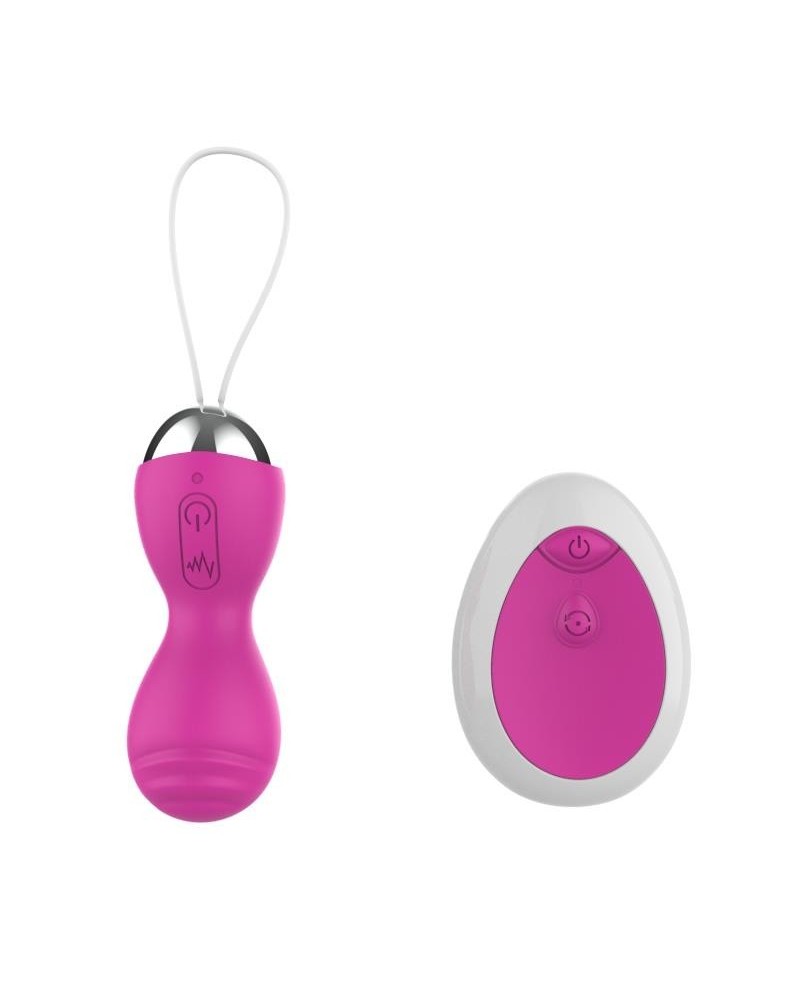 vibrant egg with remote control usb rose