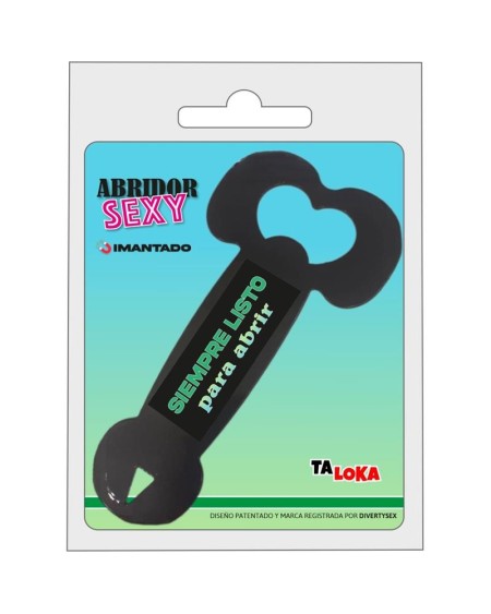 metal bottle opener painted in the shape of a penis