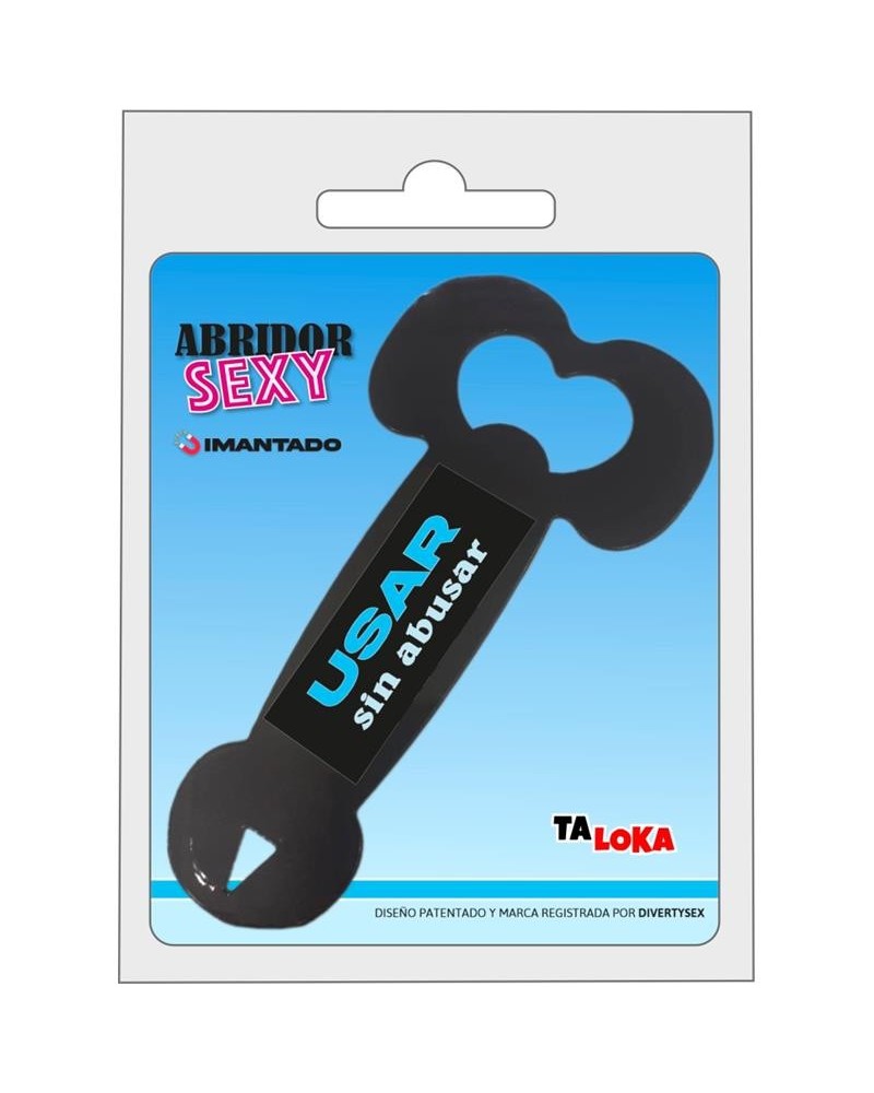 metal bottle opener in the shape of a penis.