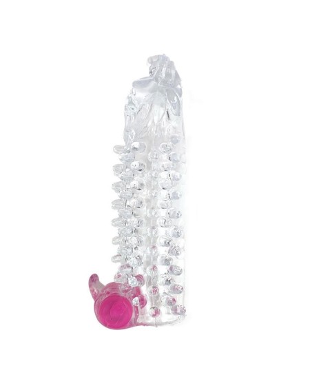 vibrant penis sleeve clear
