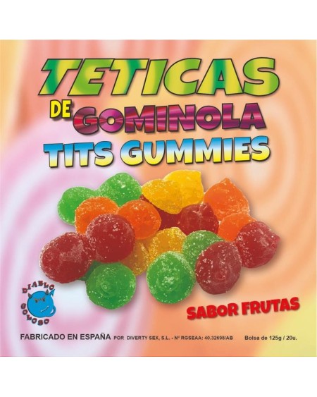 box of fruit flavored gummies