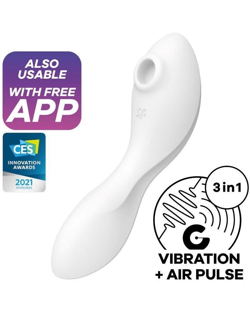 curvy trinity 5 with app satisfyer connect white