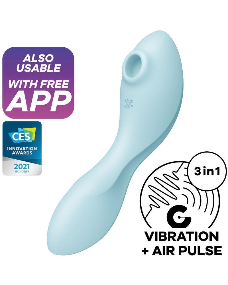 curvy trinity 5 with app satisfyer connect blue