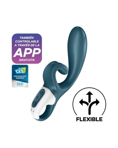 vibe hug me with app satisfyer connect grayblue