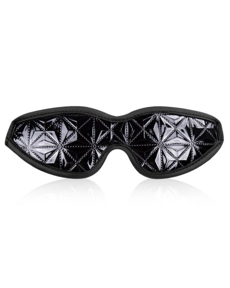 blindfold sapphire vegan leather