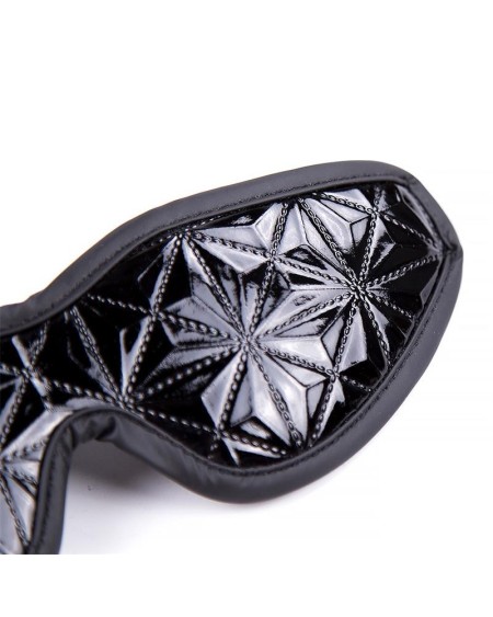 blindfold sapphire vegan leather