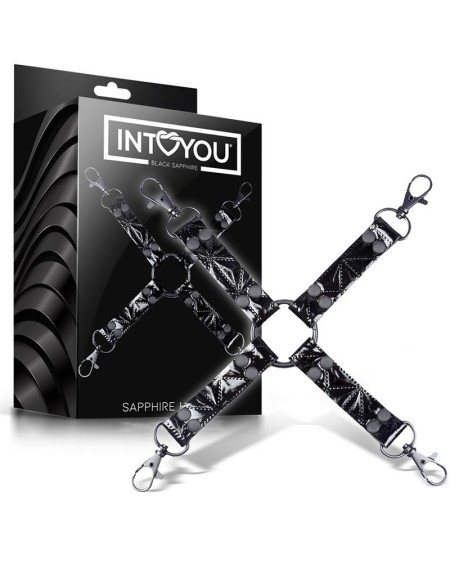 hog tie sapphire vegan leather