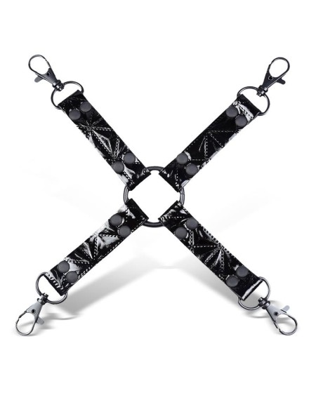 hog tie sapphire vegan leather