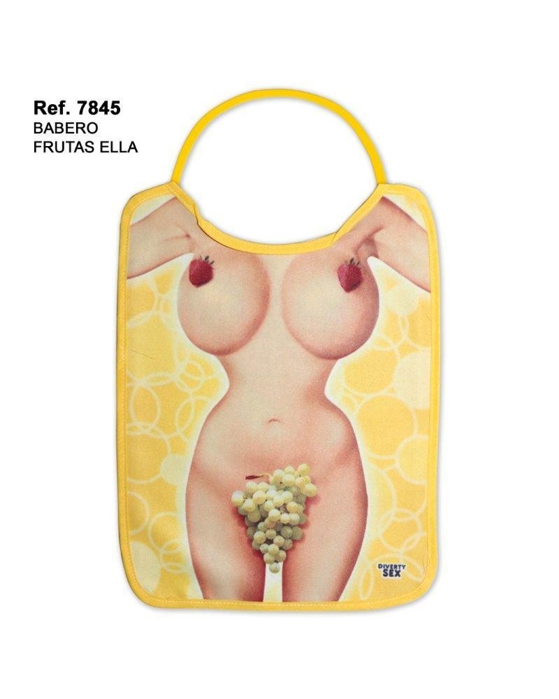 naked fruit bib