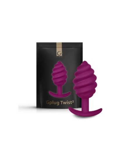 butt plug gplug twist2 sweet raspberry