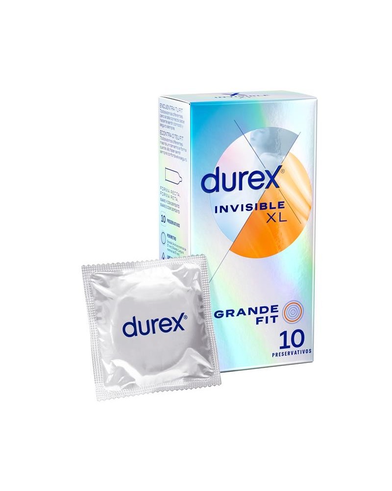 condoms invisible xl 10ud