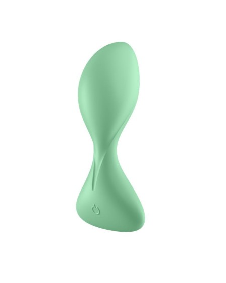 trendsetter butt plug with vibration and app light green