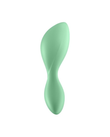 trendsetter butt plug with vibration and app light green