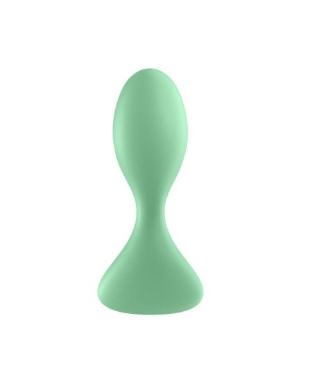 trendsetter butt plug with vibration and app light green