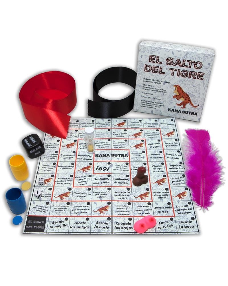 erotic board game the jump of the tiger