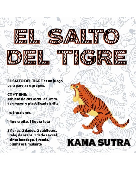 erotic board game the jump of the tiger