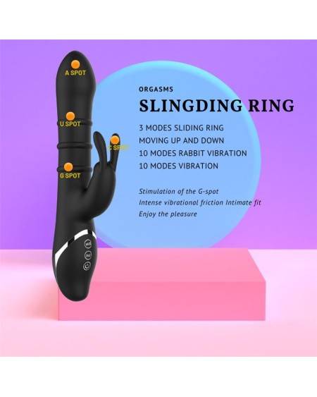reipo vibrator with up and down sliding rings