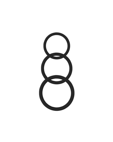 magnum force cock ring silicone noir