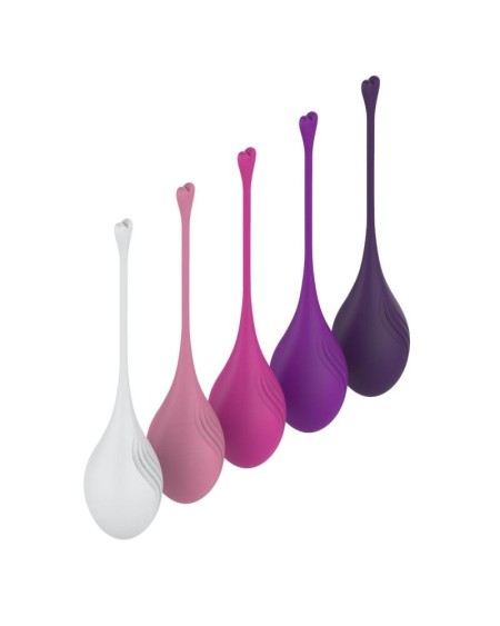 set of 5 kegel balls different weight