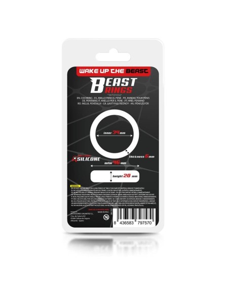 liquid silicone cock ring 3.4 cm