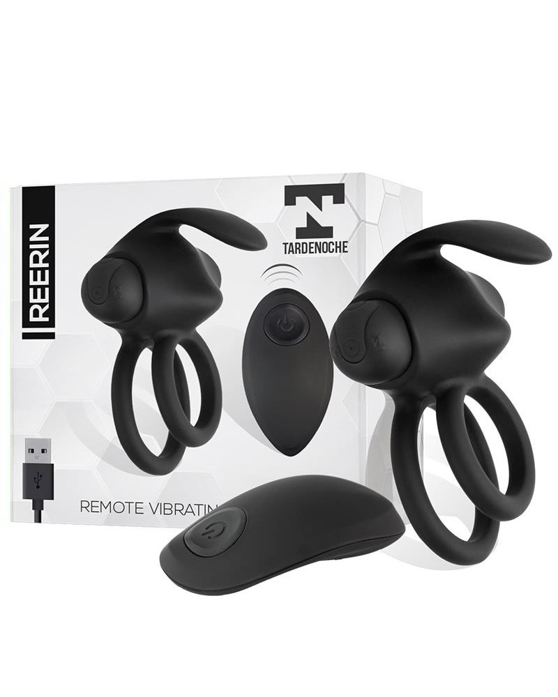 reerin dual vibrant ring usb remote control usb silicone