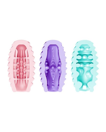 pack 15 pieces double sided masturbator egg