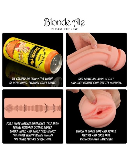 pleasure brew masturbator vagina blond ale