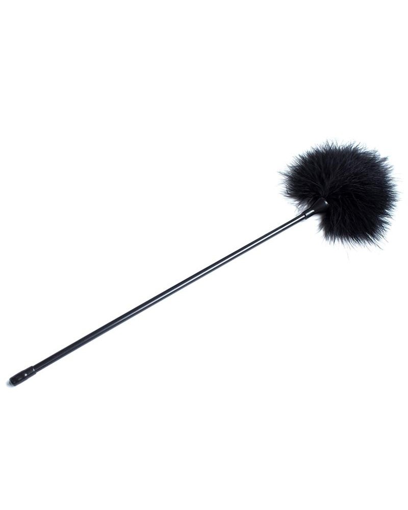 feather tickler 40 cm noir