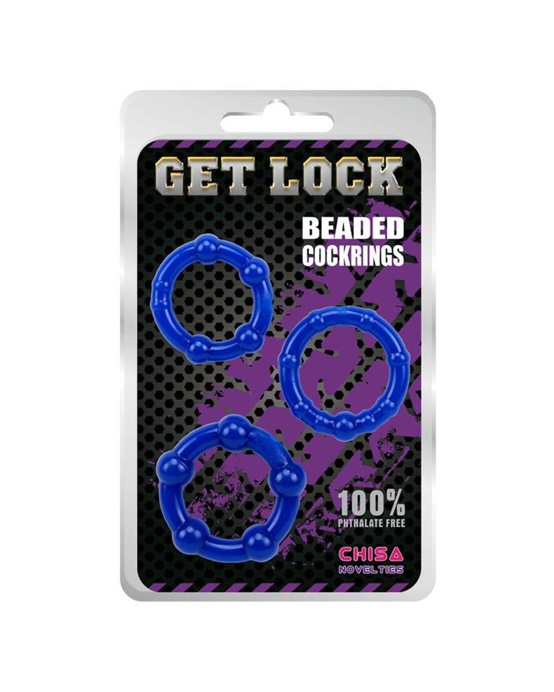 beaded cock rings-blue